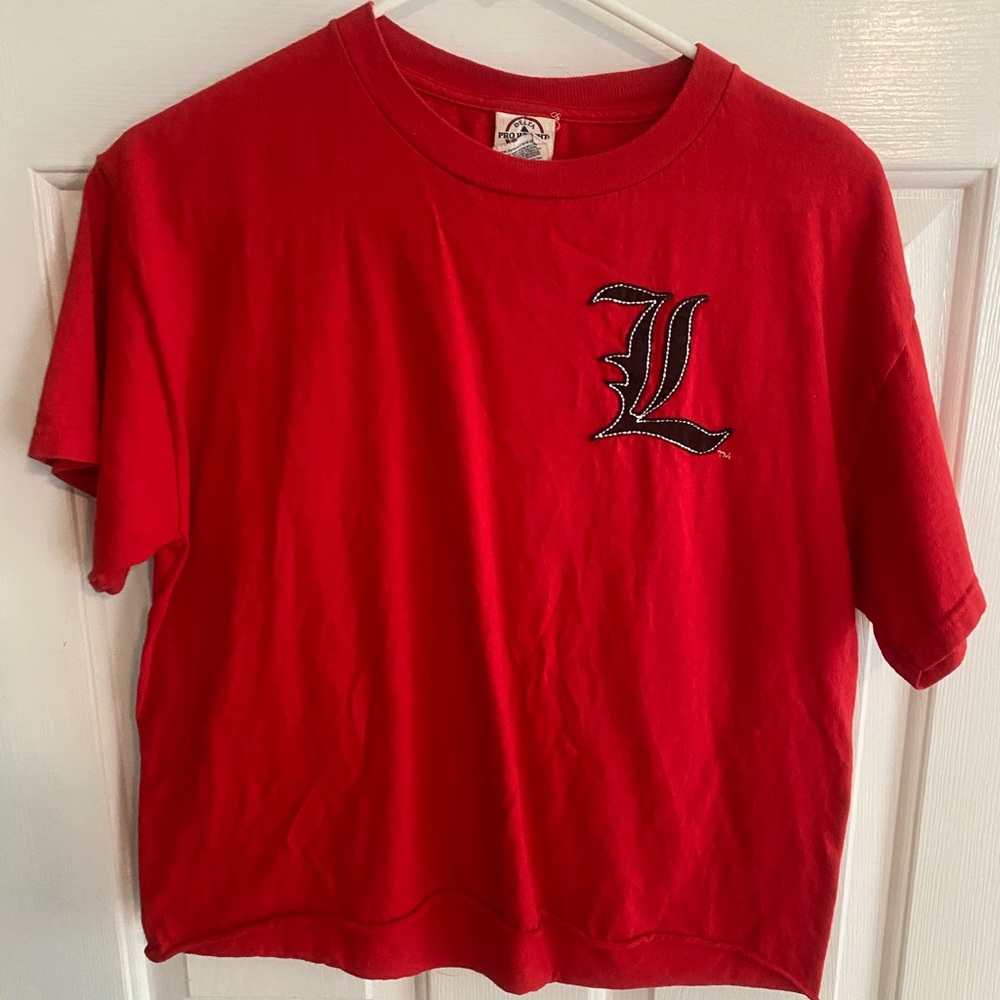 louisville cardinals crop top